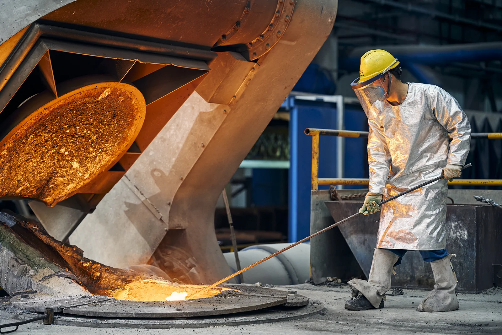 Intelligent Factory 6 slag removal